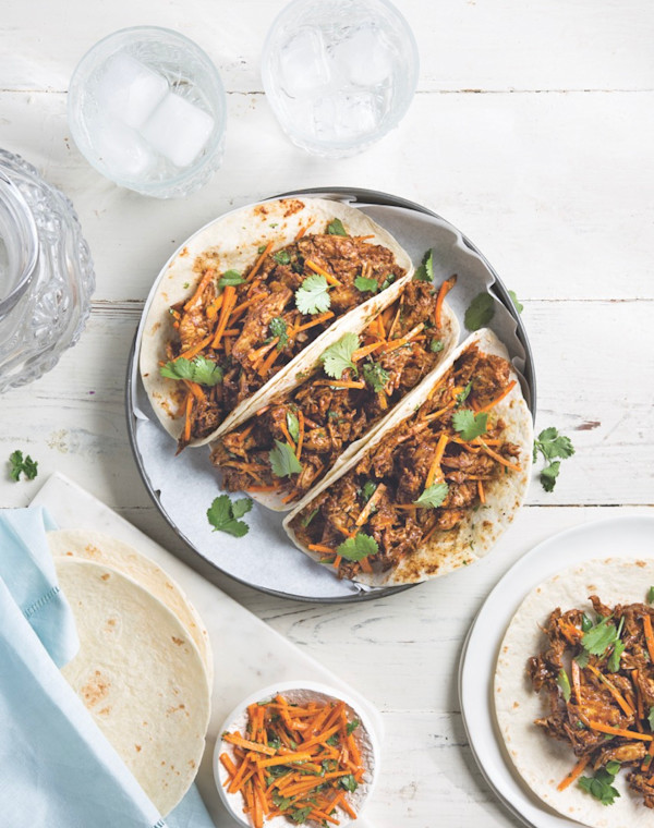 Asian Chicken Tacos