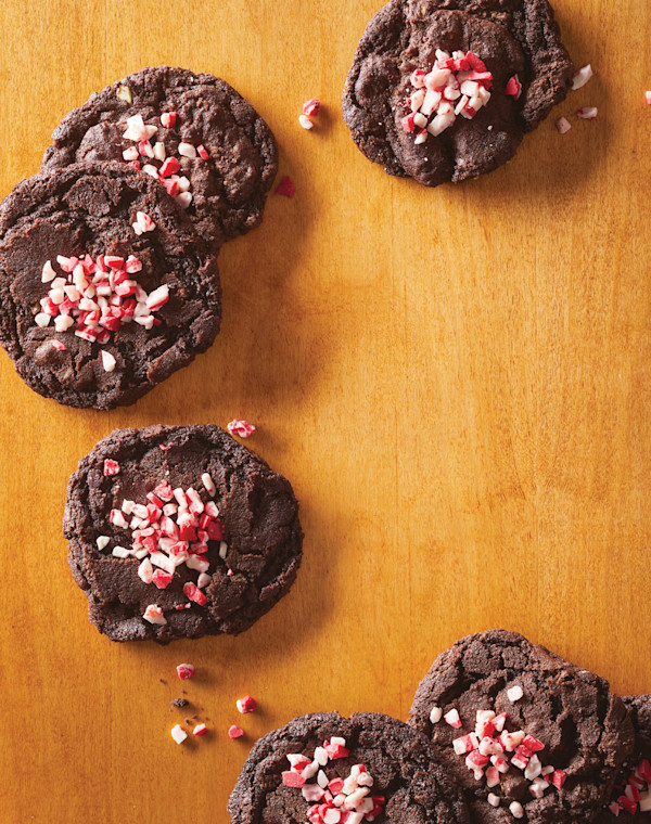 Double Chocolate Mint Cookies