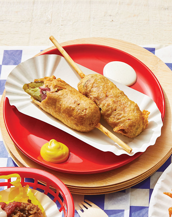 Fried Pickle Dogs