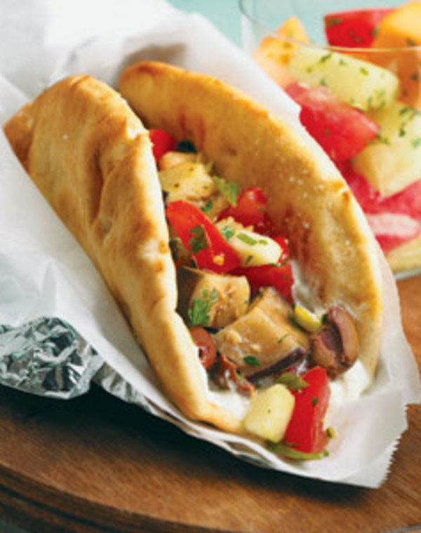 Eggplant Gyro