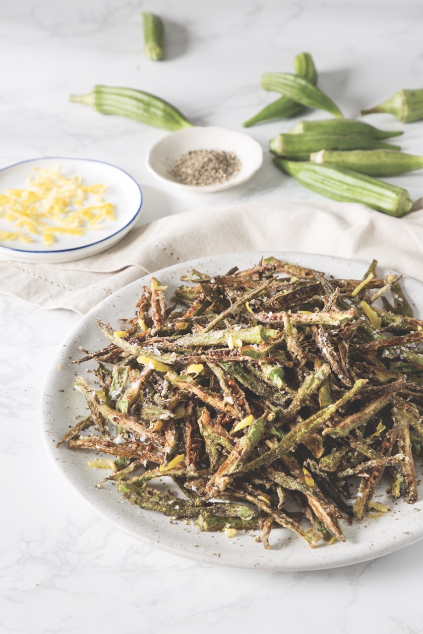 Shoestring Okra