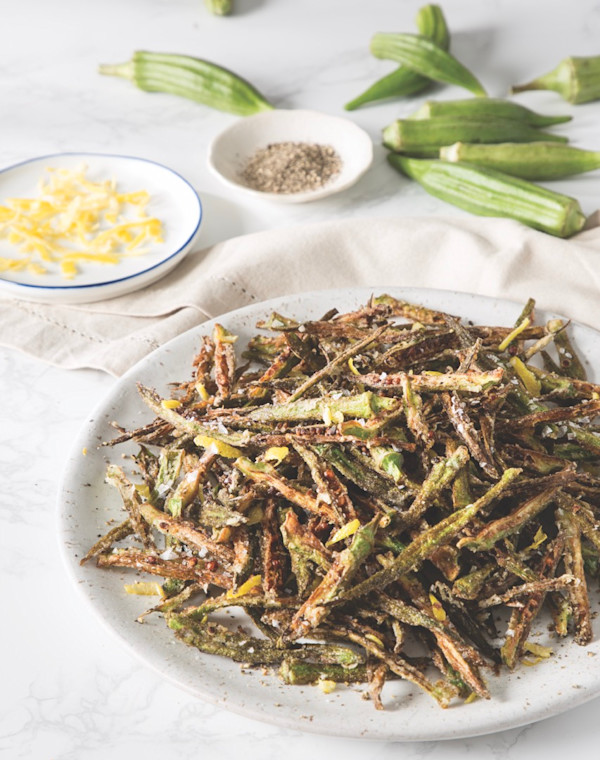 Shoestring Okra